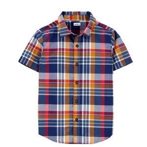 Boys size 5t Carters button up poplin